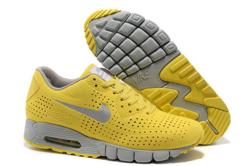 Air Max 90 Current Moire Men Yellow Gray Running Shoes Germany